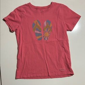 Kids Pink Graphic T-Shirt